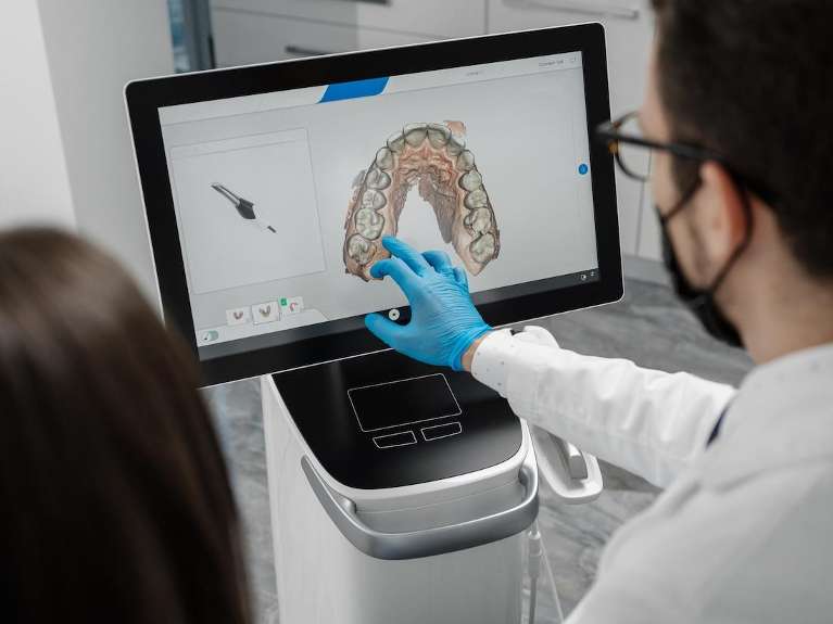 Digital Impressions technology at Pineview Dental in Columbia, MD